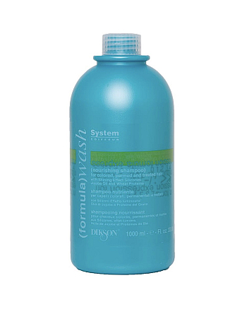 Dikson (formula) WASH Nourishing Shampoo - Шампунь "Питательный" для ухода за окрашенными и поврежденными волосами 1000 мл - hairs-russia.ru